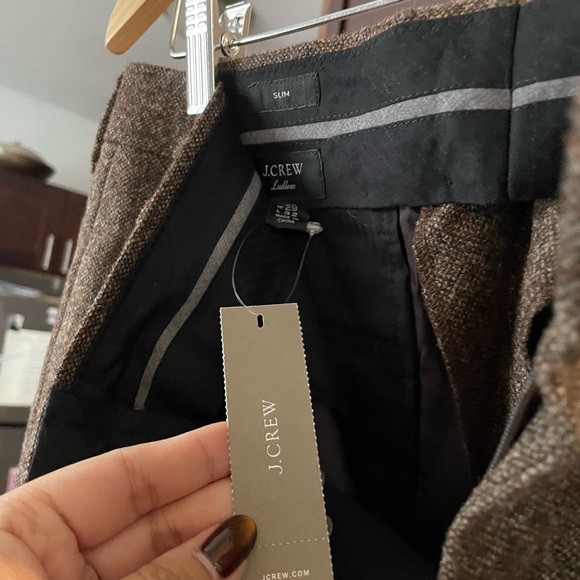 J. Crew Ludlow Slim Fit Trousers - Black - Picture 3 of 5